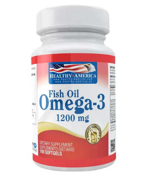 fish oil omega 3 1.200mg · 100 softgels