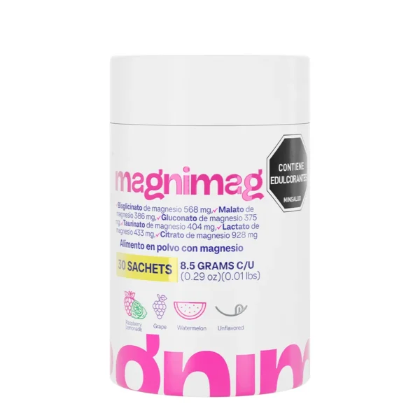 Magnesio Multiforma · 6 Formas en Sachets · INVIMA